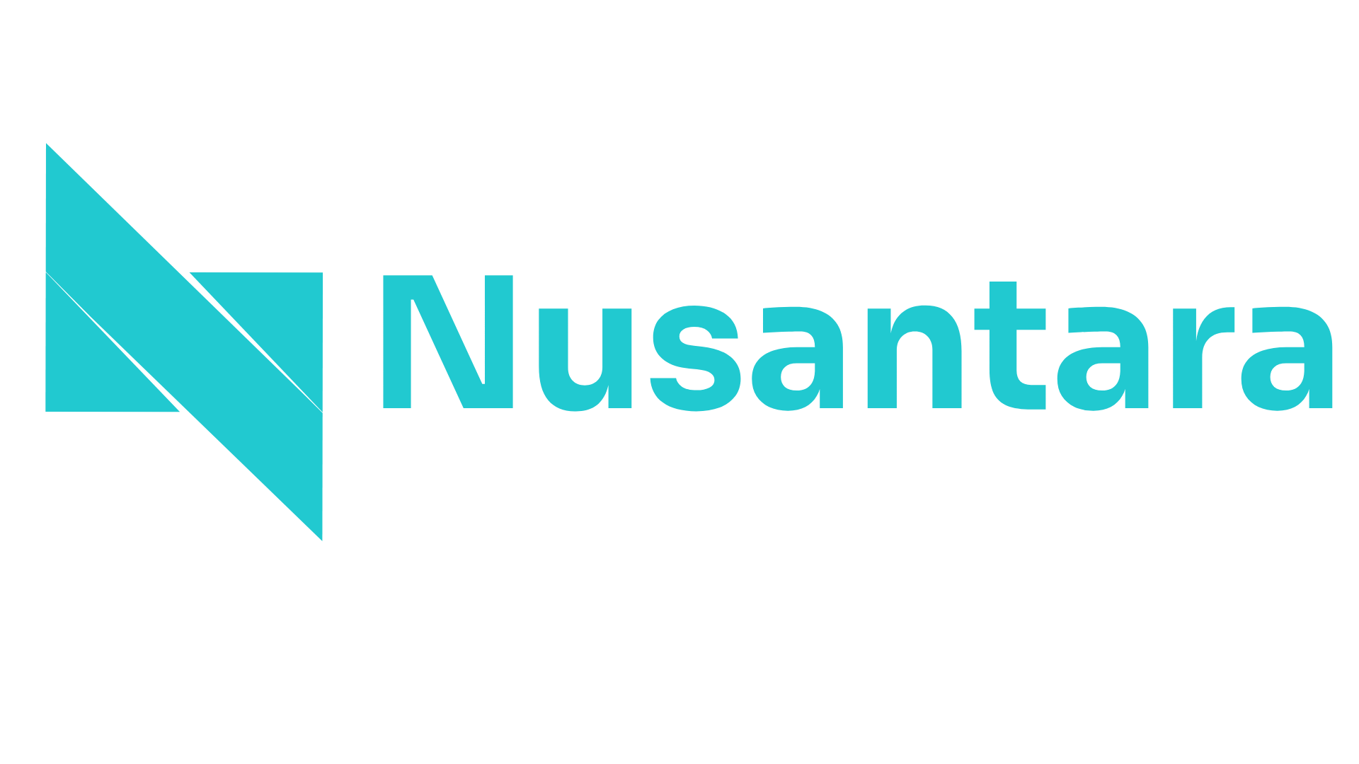 Nusantara logo — Teal